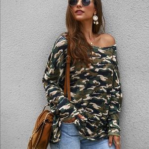 🌿Sunny Day Relaxing Long Sleeve Tee Green